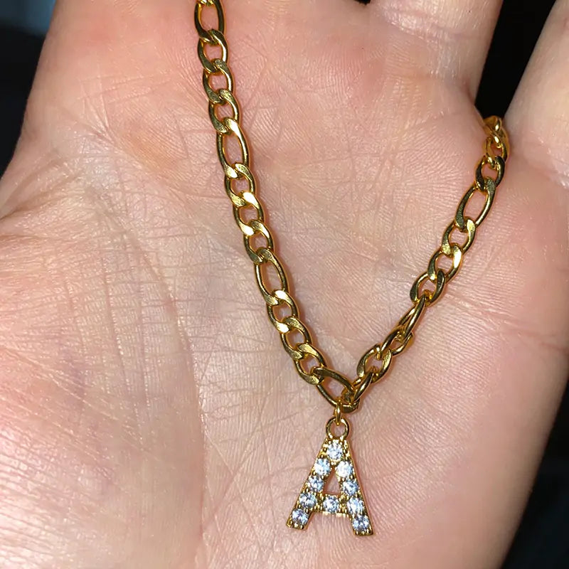 Initial Letter Anklets