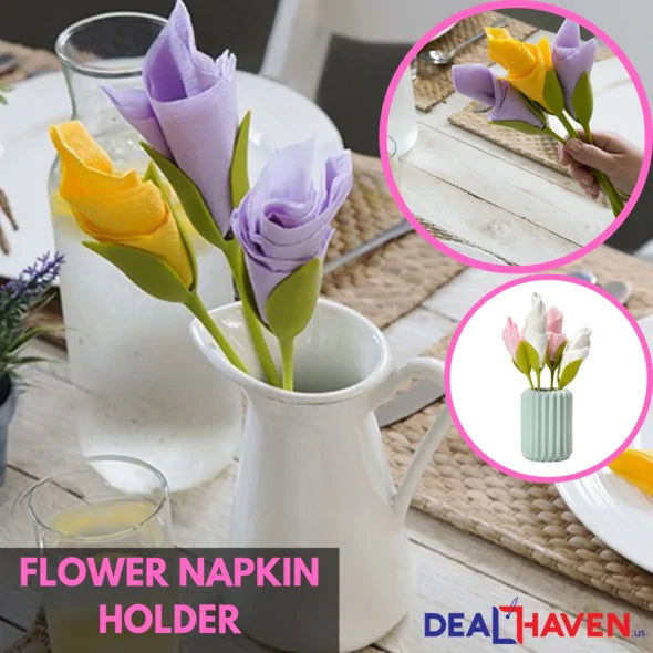 Flower Napkin Holder