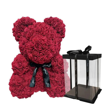 Luxurious Rose Teddy Bear