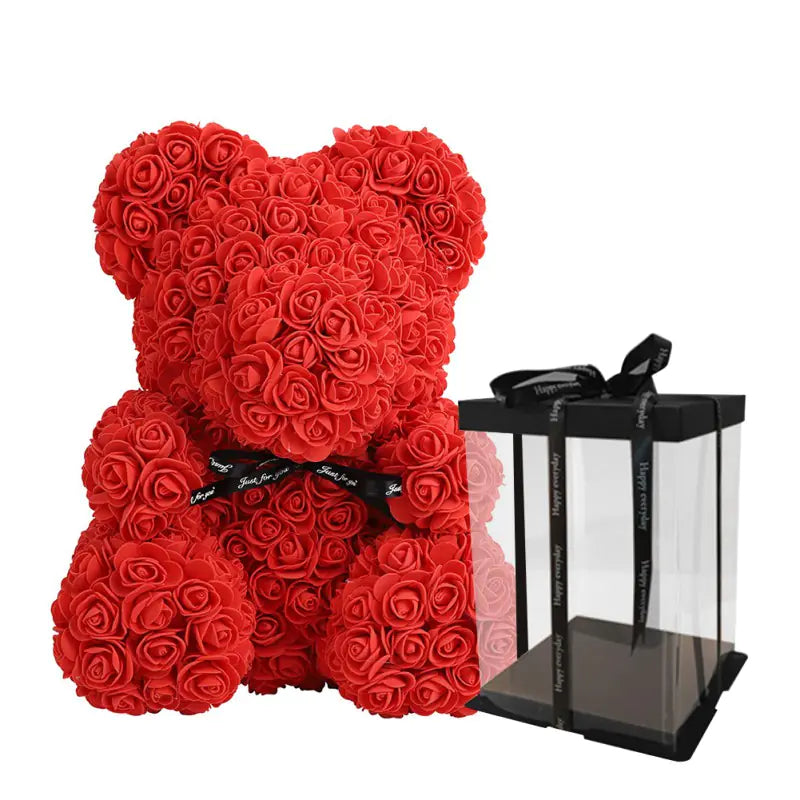 Luxurious Rose Teddy Bear