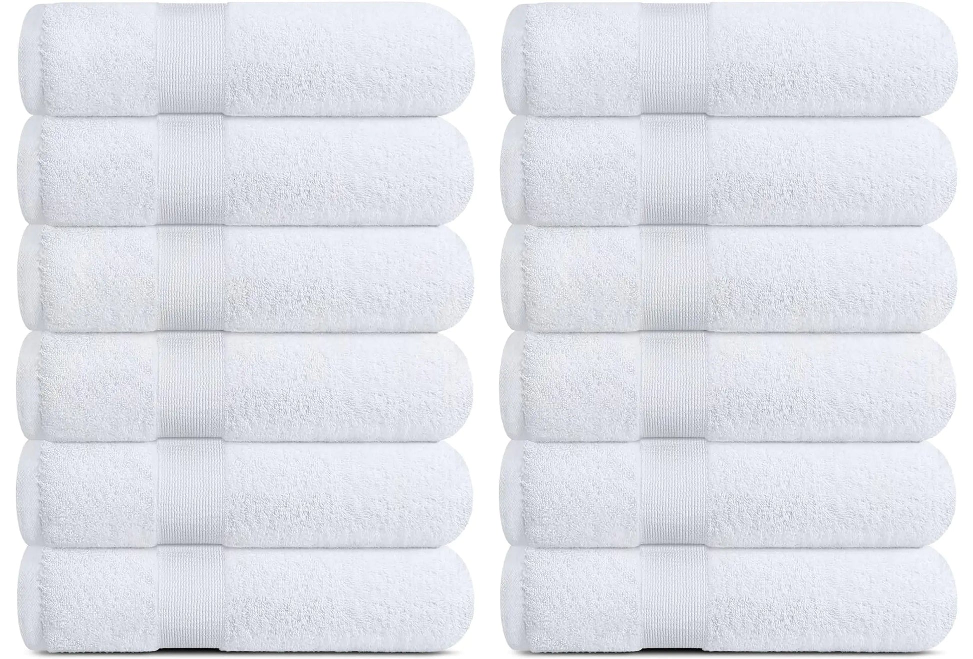 Soft Washcloth Face Body Towel Set 12x12