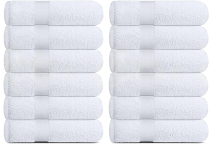Soft Washcloth Face Body Towel Set 12x12
