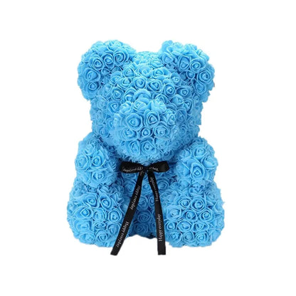 Flower Rose Teddy Bear