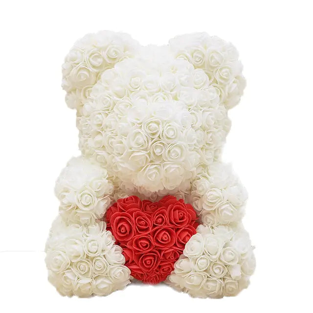 Luxurious Rose Teddy Bear