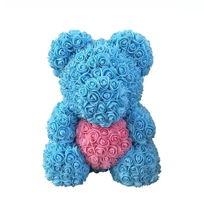 Flower Rose Teddy Bear