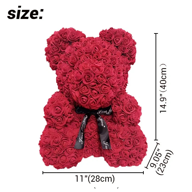 Rose Teddy Bear