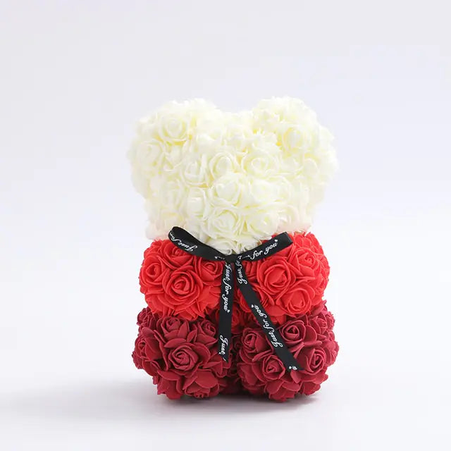 25cm Rose Teddy Bear