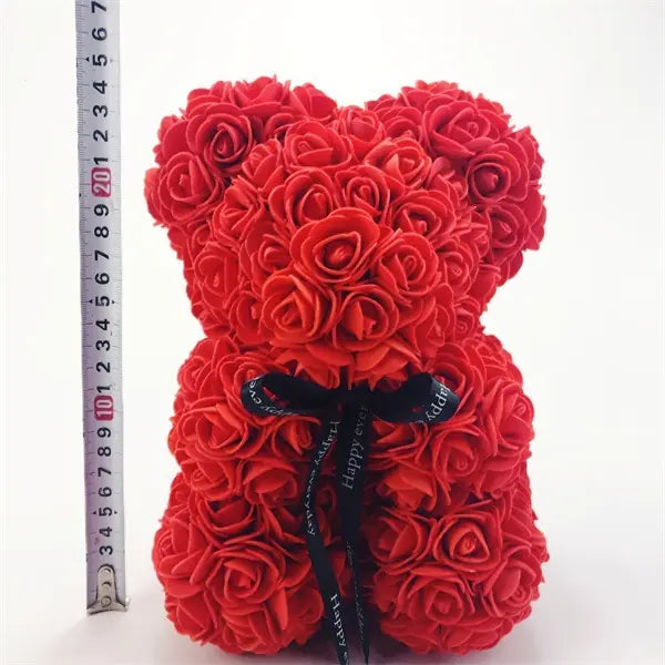 25cm Rose Teddy Bear