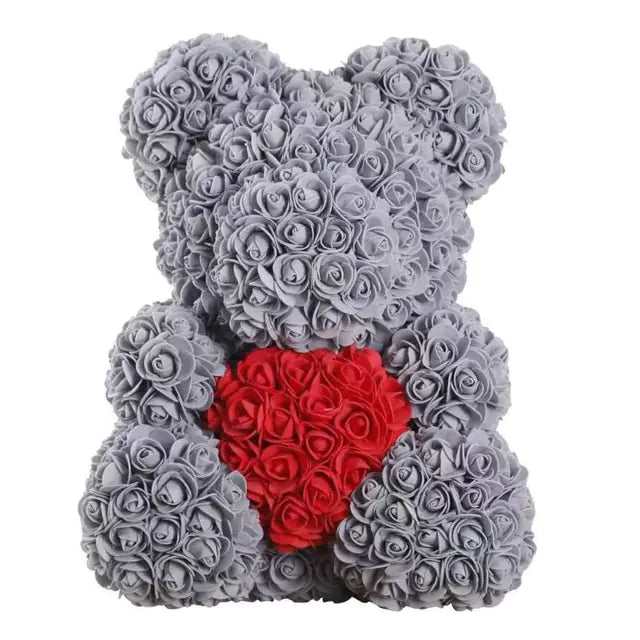 Luxurious Rose Teddy Bear