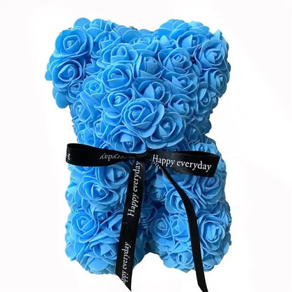 Luxurious Rose Foam Teddy Bear Gift