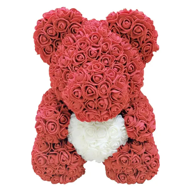 Luxurious Rose Teddy Bear