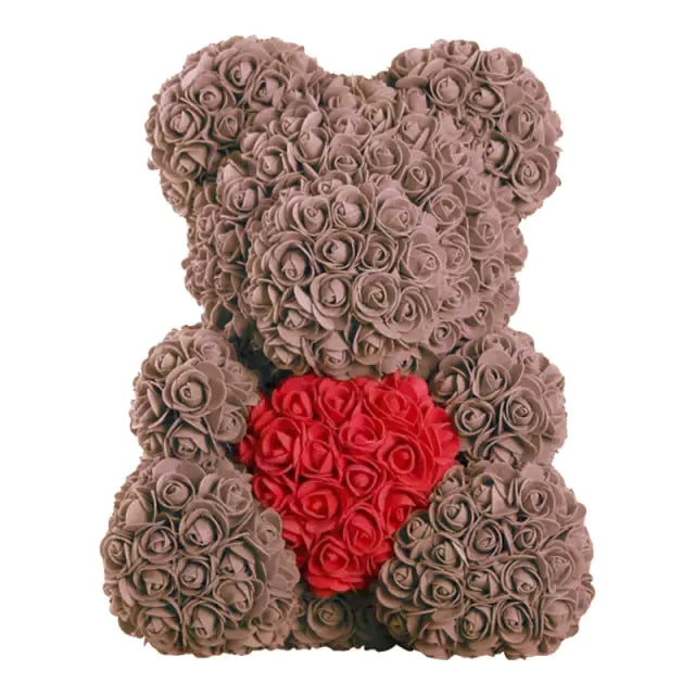 Luxurious Rose Teddy Bear