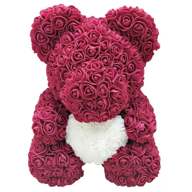 Luxurious Rose Teddy Bear