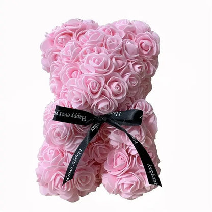 Luxurious Rose Foam Teddy Bear Gift