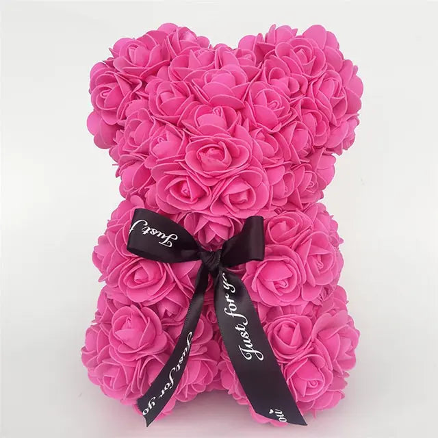 25cm Rose Teddy Bear