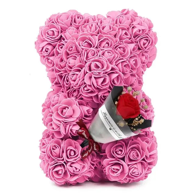 Flower Eternal Rose Teddy Bear