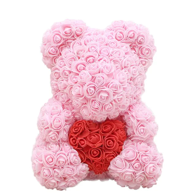 Luxurious Rose Teddy Bear