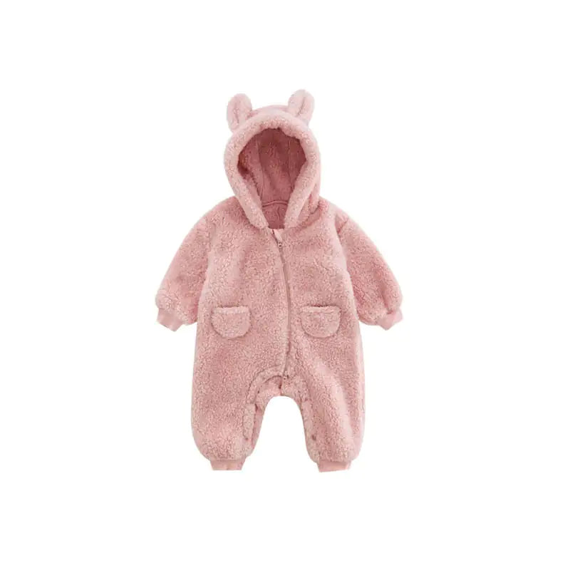 Furry Cotton Teddy Bear Bodysuit