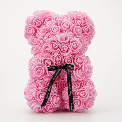 25cm Rose Teddy Bear