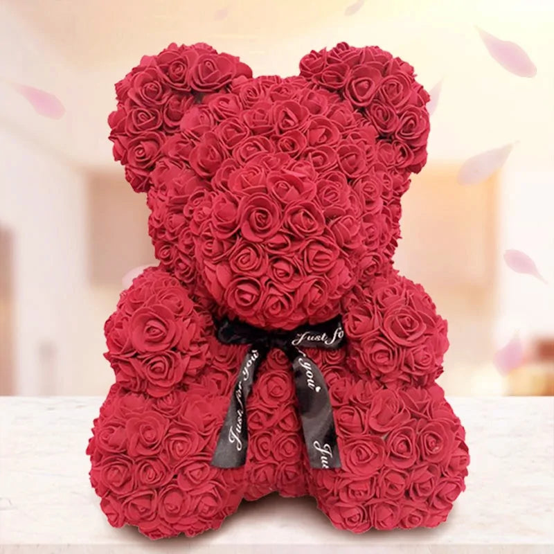 Rose Teddy Bear