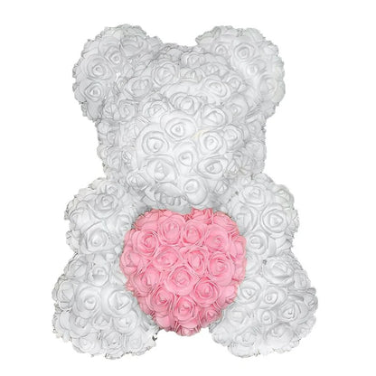 Flower Rose Teddy Bear