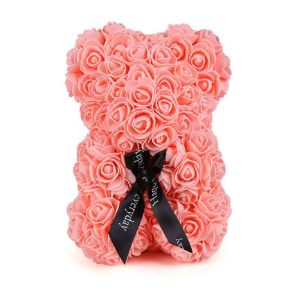 25cm Rose Teddy Bear