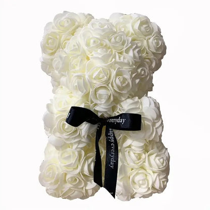 Luxurious Rose Foam Teddy Bear Gift