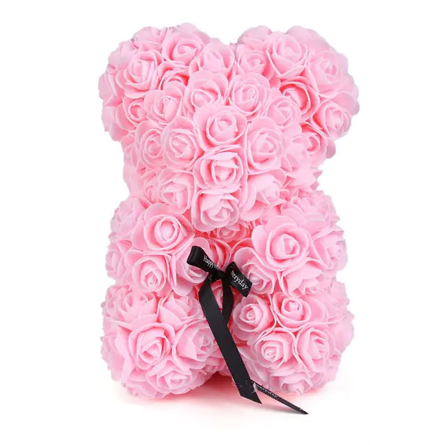 25cm Rose Teddy Bear