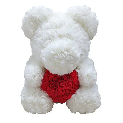 Luxurious Rose Foam Teddy Bear Gift