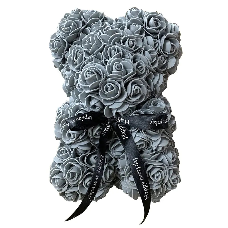 Luxurious Rose Foam Teddy Bear Gift