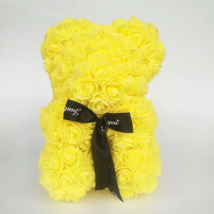 25cm Rose Teddy Bear