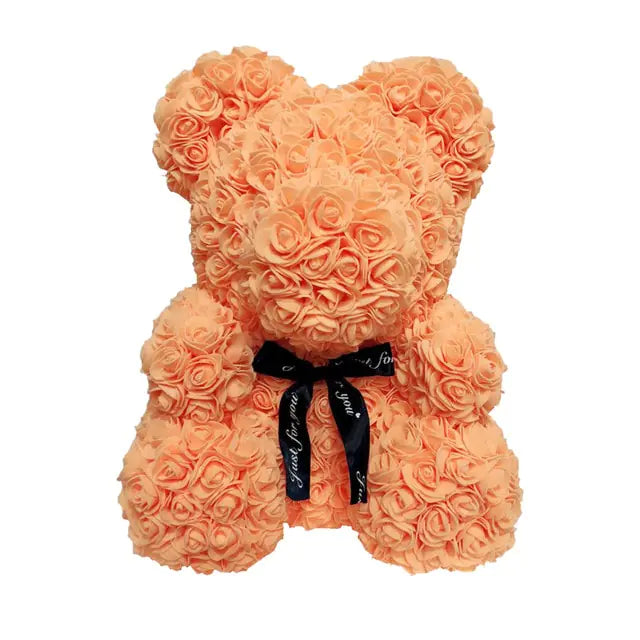 Luxurious Rose Teddy Bear