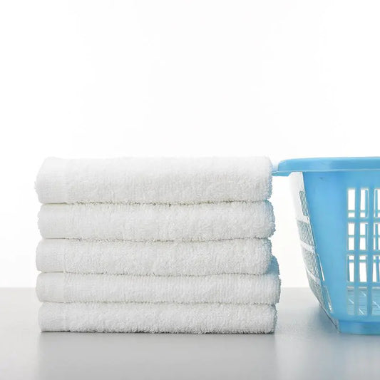 White Cotton Bath Towels