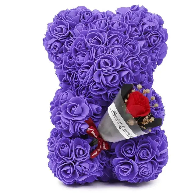 Flower Eternal Rose Teddy Bear