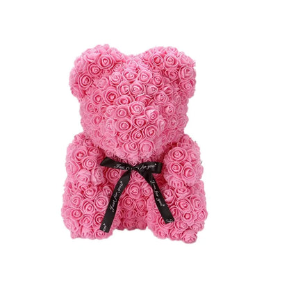 Flower Rose Teddy Bear