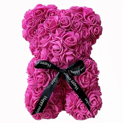 Luxurious Rose Foam Teddy Bear Gift