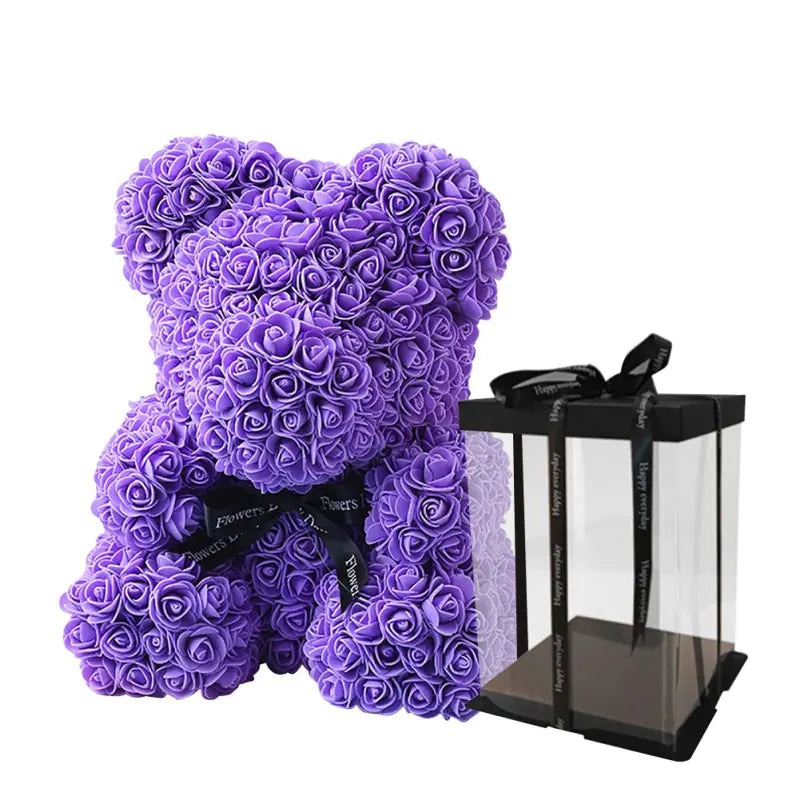 Luxurious Rose Teddy Bear