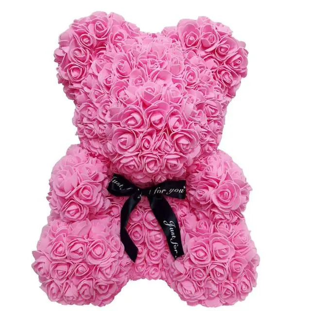 Luxurious Rose Foam Teddy Bear Gift