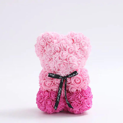 25cm Rose Teddy Bear