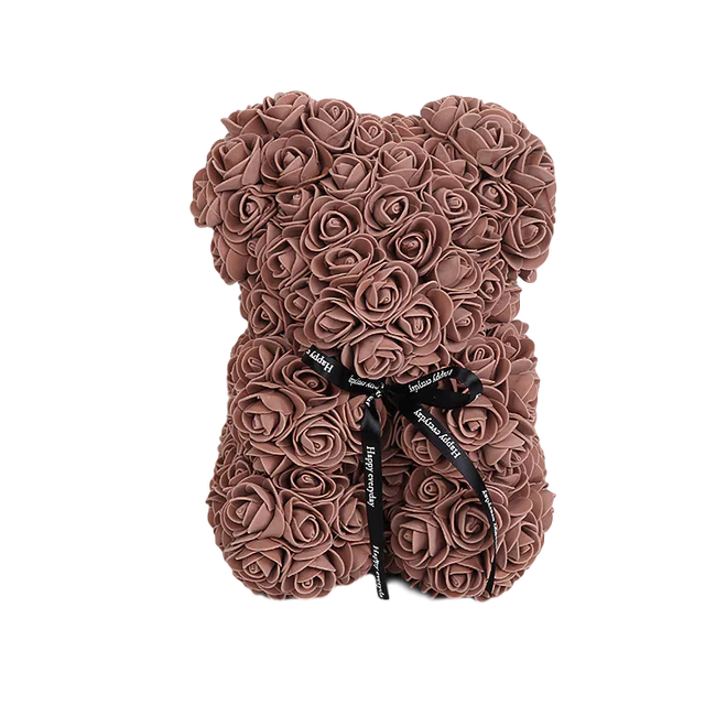 25cm Rose Teddy Bear