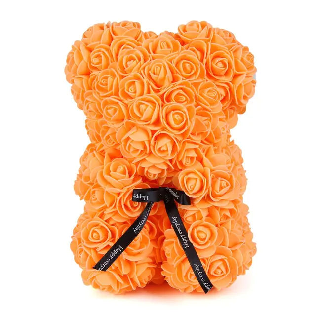 25cm Rose Teddy Bear