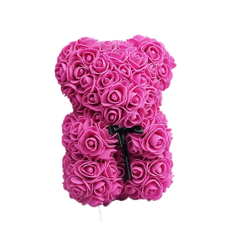 Flower Rose Teddy Bear