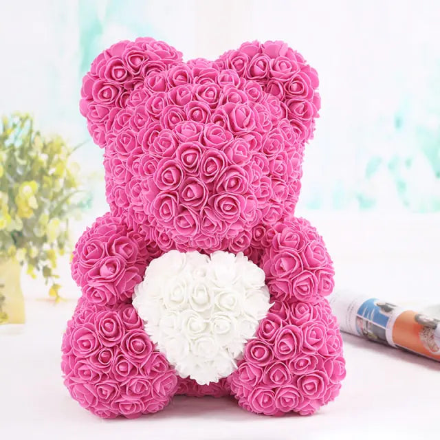 Luxurious Rose Teddy Bear