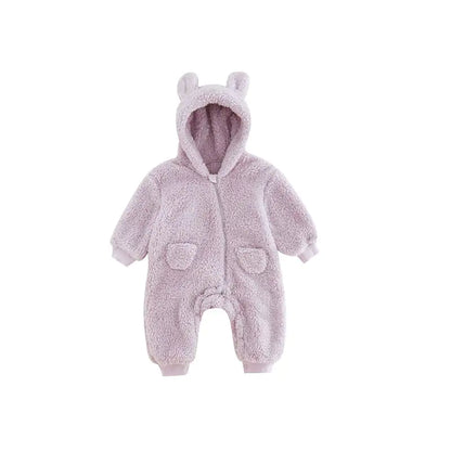 Furry Cotton Teddy Bear Bodysuit