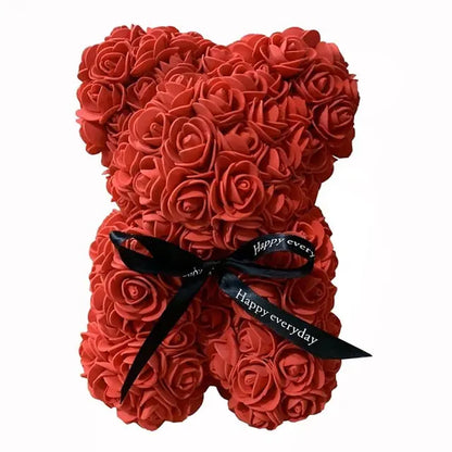 Luxurious Rose Foam Teddy Bear Gift