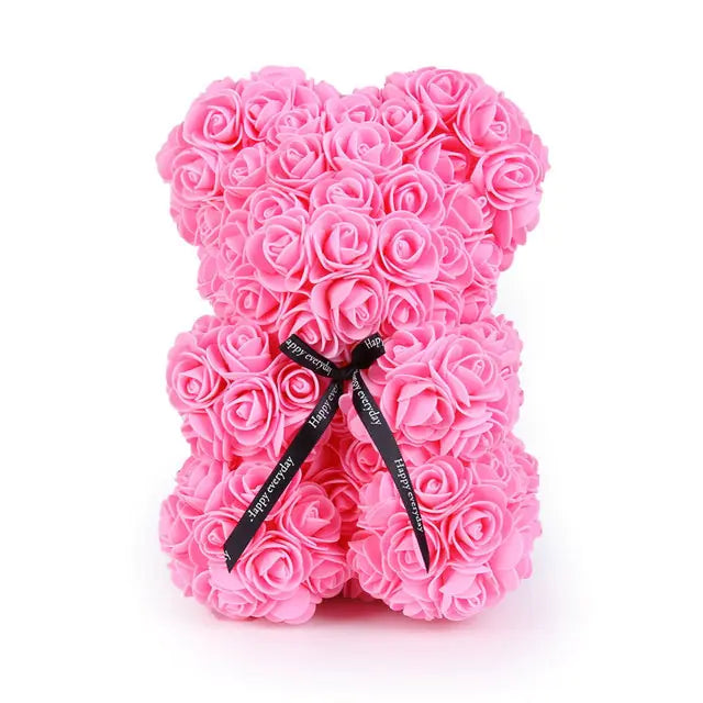 25cm Rose Teddy Bear